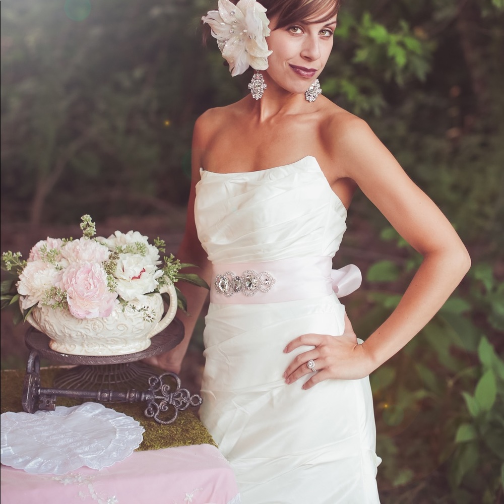 David’s Bridal Sample Sale Gown (Ivory)